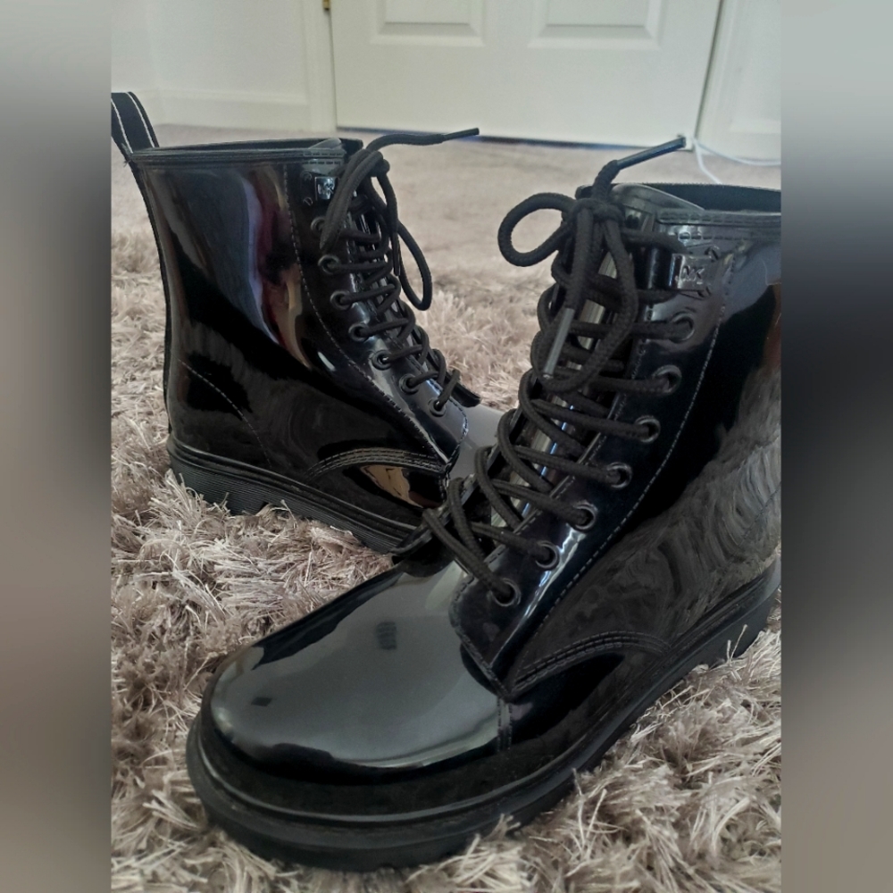 Michael Kors Black rain boots